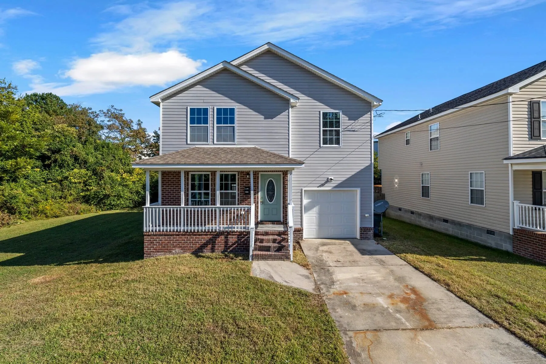 Front of a house that 757 property solutions bought fast with cash