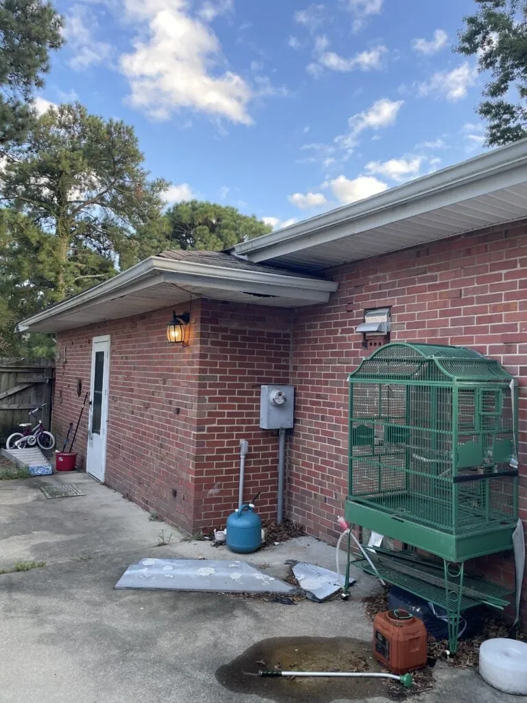 A brick house that had liens
