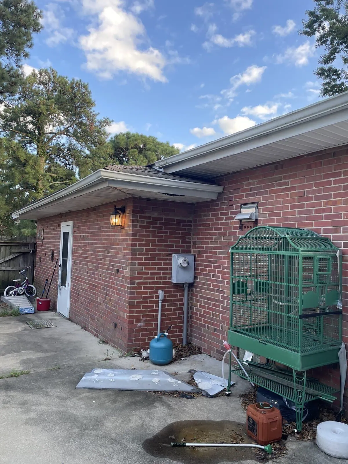 A brick house that had liens
